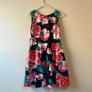 Eliza J 10P floral tea dress